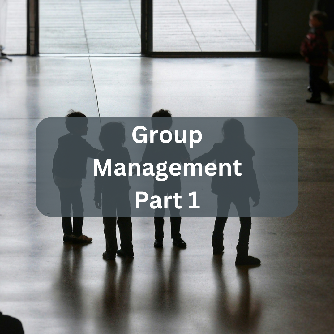 Group Management Part 1